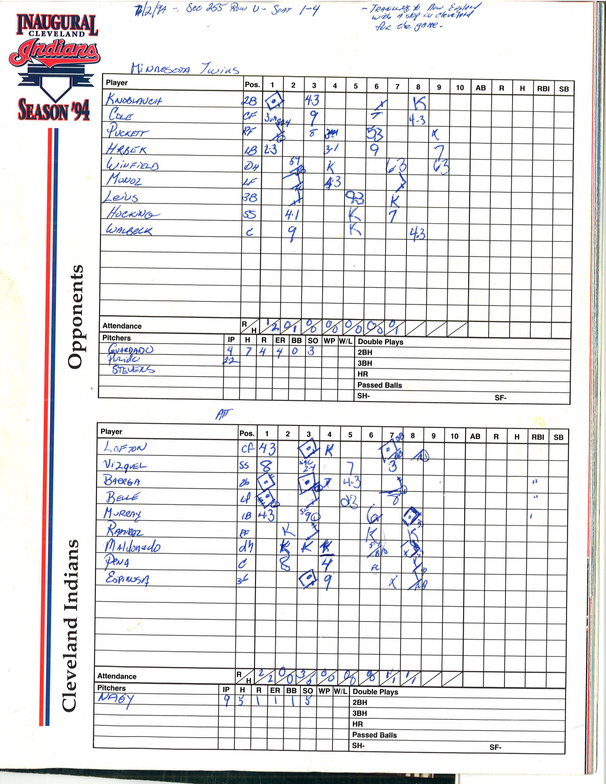 The lost art of the baseball scorecard NewsCut Minnesota Public Radio News