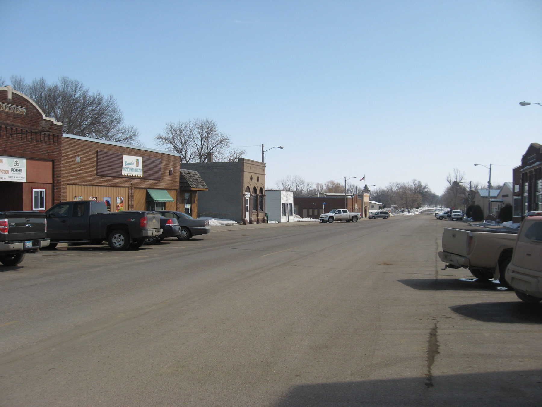 In Clinton, Minn., a Kickstarter campaign saved Bonnie's Hometown Grocery, (MPR file photo)